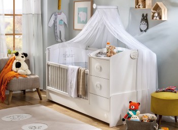 BABY COTTON Детская кровать-трансформер 2 20.24.1016.00 в Ирше - irsha.mebel54.com | фото