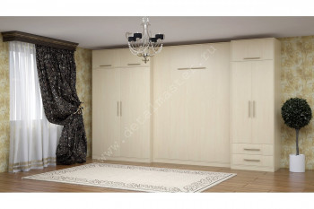 Комплект мебели со шкаф-кроватью трансформер Ратмир в Ирше - irsha.mebel54.com | фото