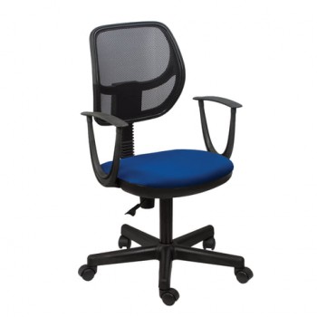 Кресло BRABIX Flip MG-305 (сине-черный) в Ирше - irsha.mebel54.com | фото