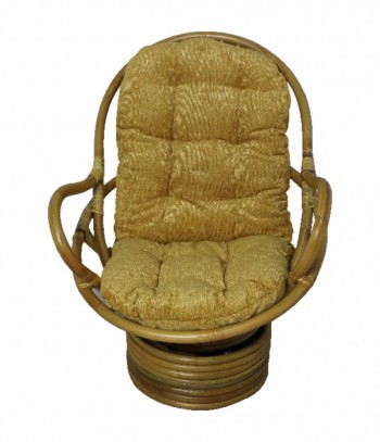 SWIVEL ROCKER кресло-качалка, ротанг №4 в Ирше - irsha.mebel54.com | фото
