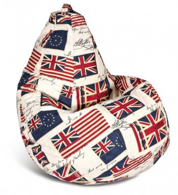 Кресло-мешок Британский Флаг в Ирше - irsha.mebel54.com | фото