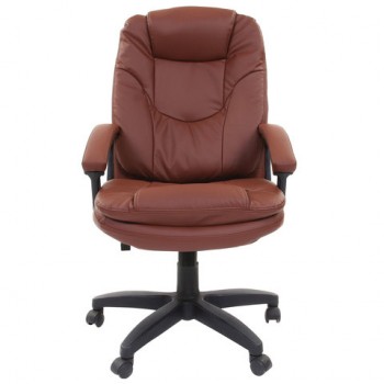 Кресло офисное BRABIX Trend EX-568 (коричневый) в Ирше - irsha.mebel54.com | фото