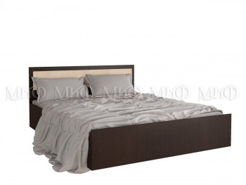 Кровать 1,4 Фиеста (Венге/Дуб беленый) в Ирше - irsha.mebel54.com | фото