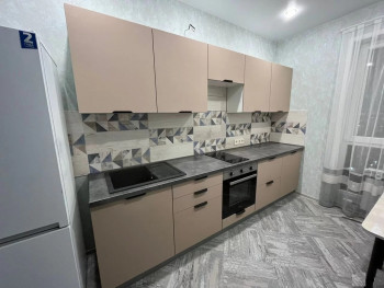 Модульная кухня Норд 2,5 м (Софт какао/Белый) в Ирше - irsha.mebel54.com | фото