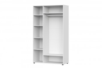 Модульная система "Токио" Шкаф трехстворчатый Белый текстурныйный в Ирше - irsha.mebel54.com | фото