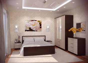 Модульная спальня Фиеста в Ирше - irsha.mebel54.com | фото