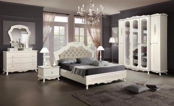 Модульная спальня Кантри Олмеко в Ирше - irsha.mebel54.com | фото