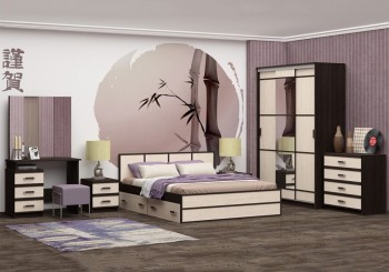 Модульная спальня Сакура в Ирше - irsha.mebel54.com | фото