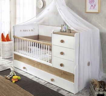 NATURA BABY Детская кровать-трансформер 20.31.1015.00 в Ирше - irsha.mebel54.com | фото