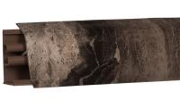Плинтус LB-38, L=3000мм, мрамор бергамо темный в Ирше - irsha.mebel54.com | фото