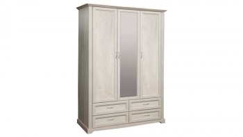 Шкаф для одежды "Сохо" (бетон пайн белый/4 ящика/1532) в Ирше - irsha.mebel54.com | фото
